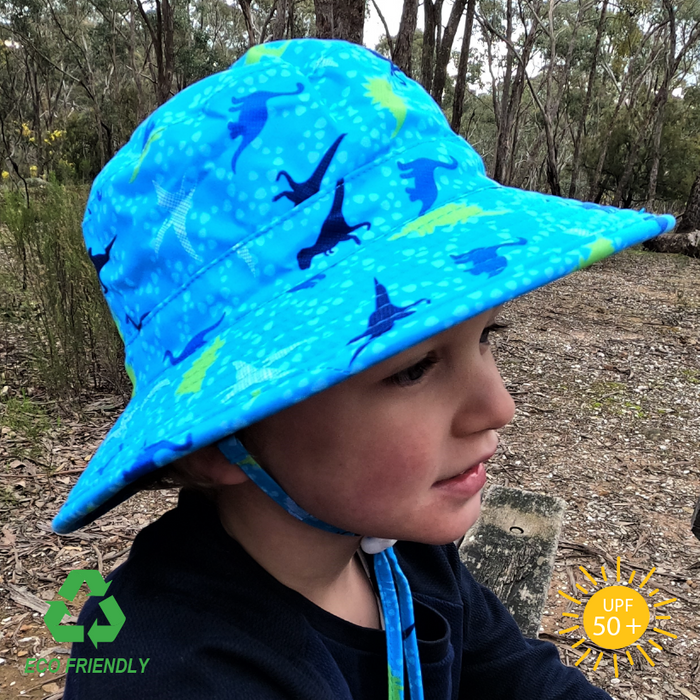 Kids Bucket Sun Hat - Dinosaur - Factory Seconds